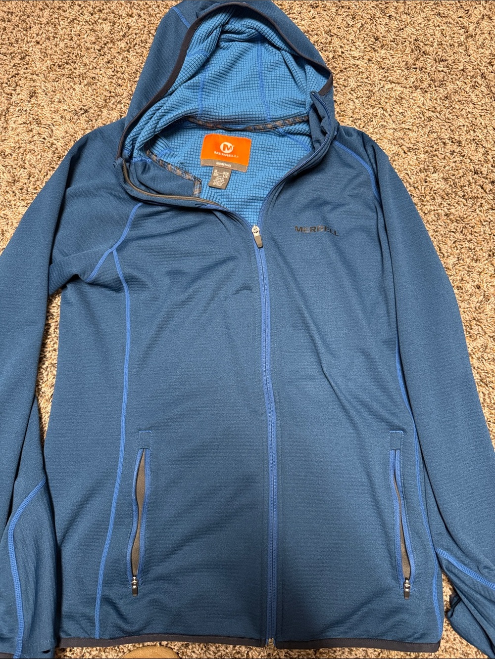 Marmot Blue performance fleece